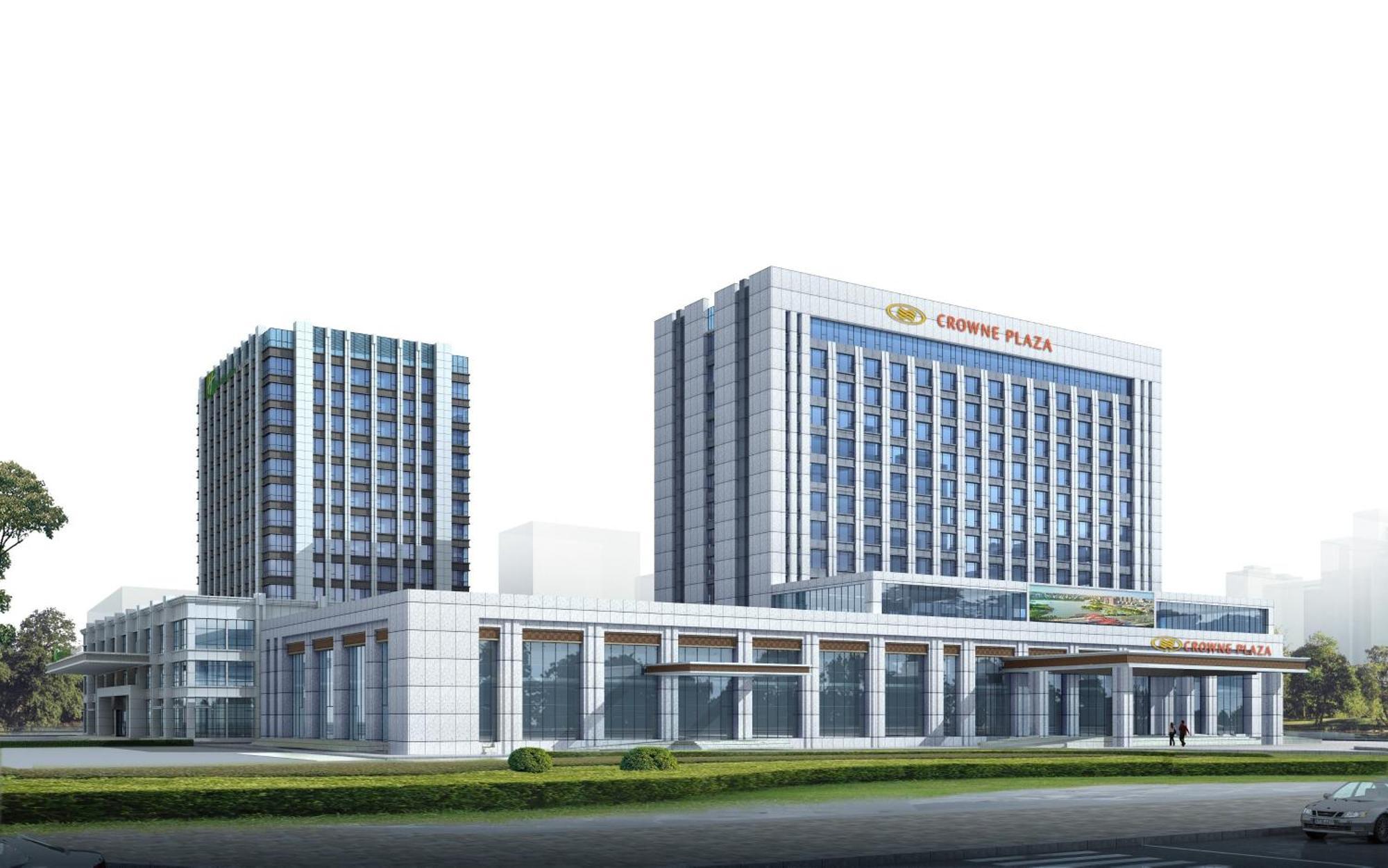 Отель Crowne Plaza Lanzhou New Area By Ihg Экстерьер фото