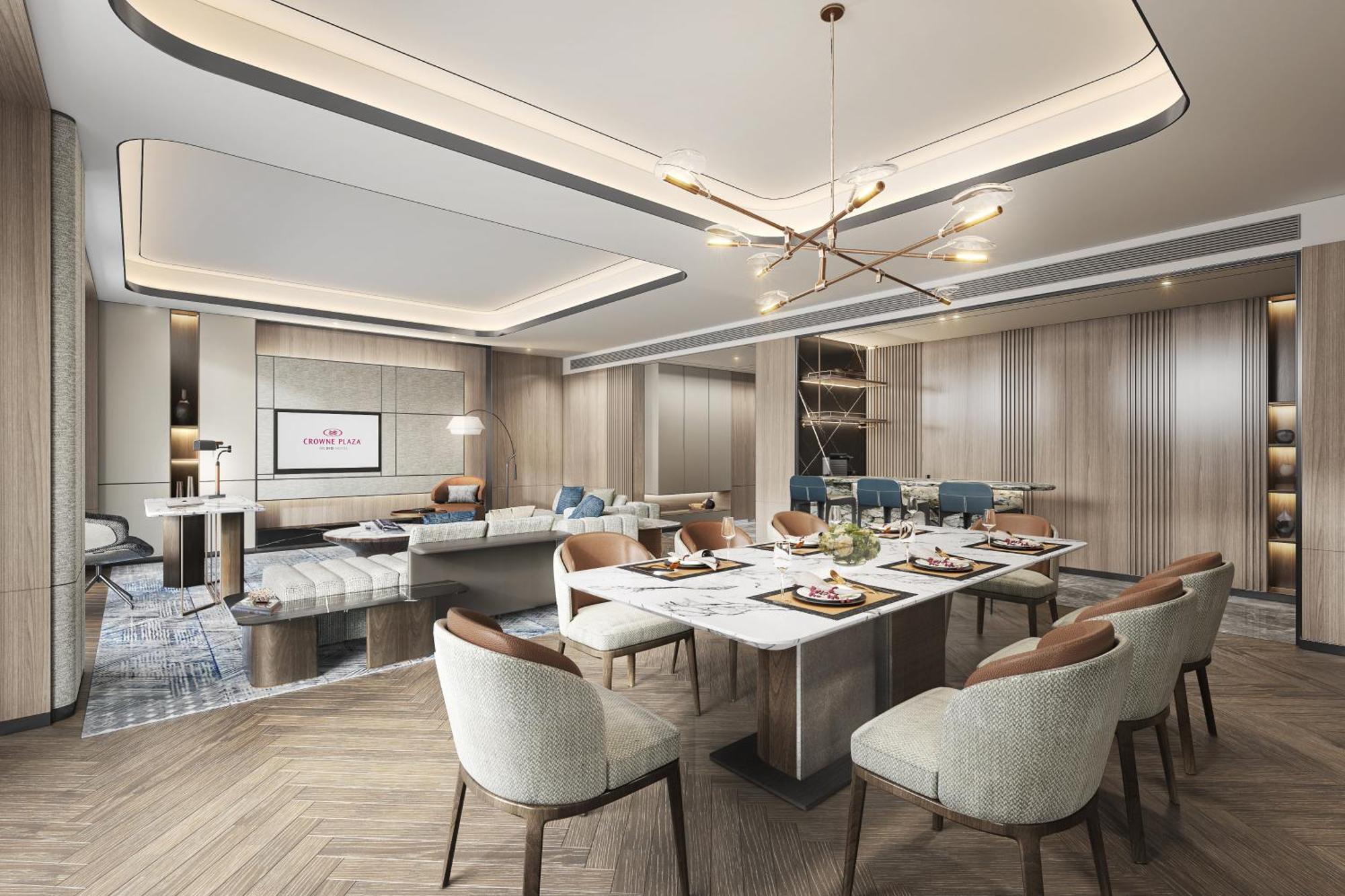 Отель Crowne Plaza Lanzhou New Area By Ihg Экстерьер фото