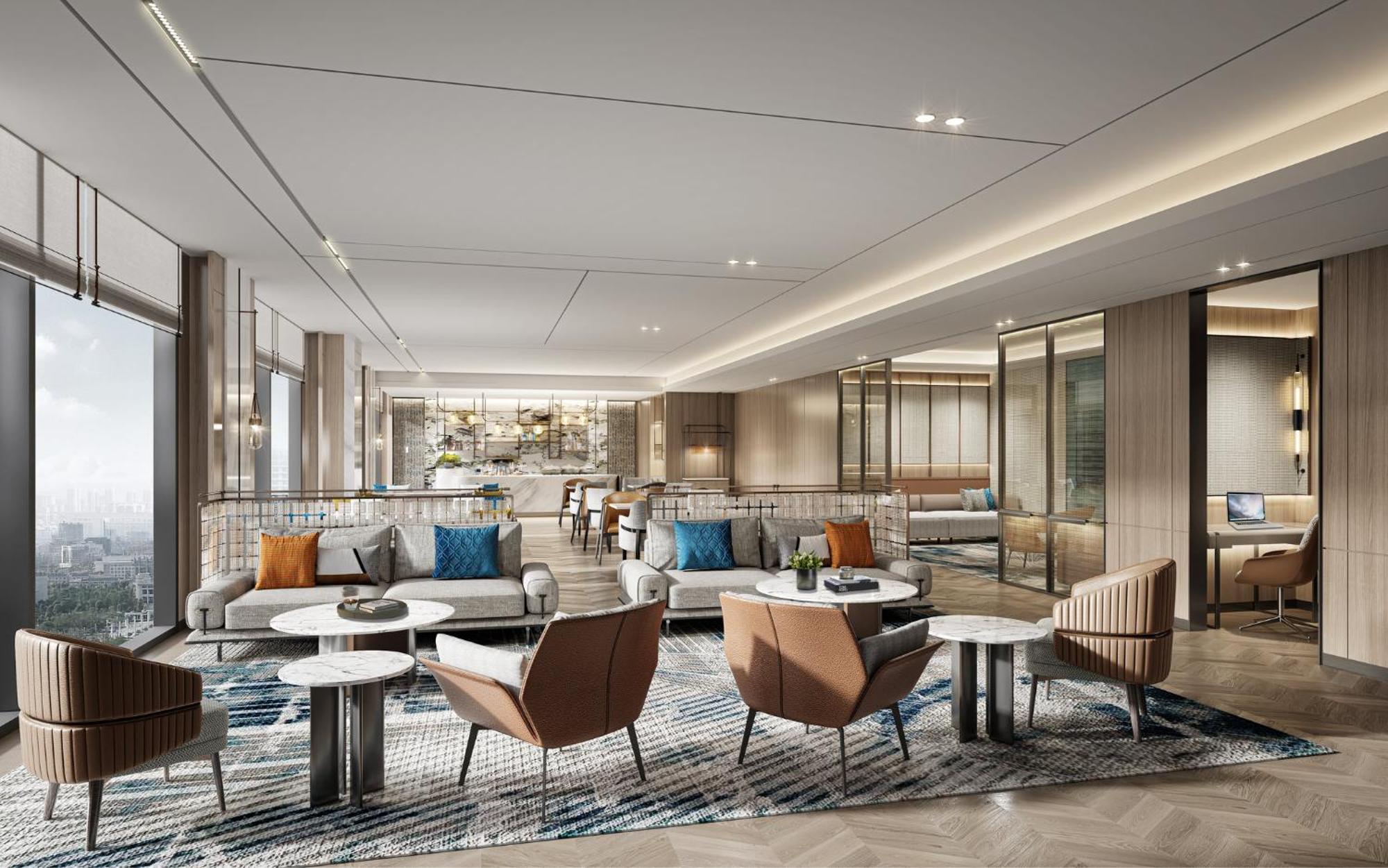 Отель Crowne Plaza Lanzhou New Area By Ihg Экстерьер фото