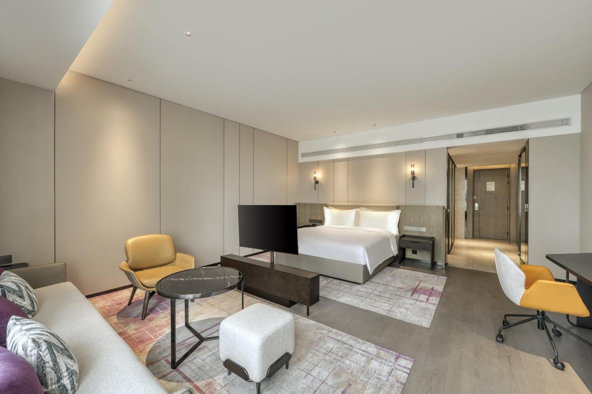 Отель Crowne Plaza Lanzhou New Area By Ihg Экстерьер фото