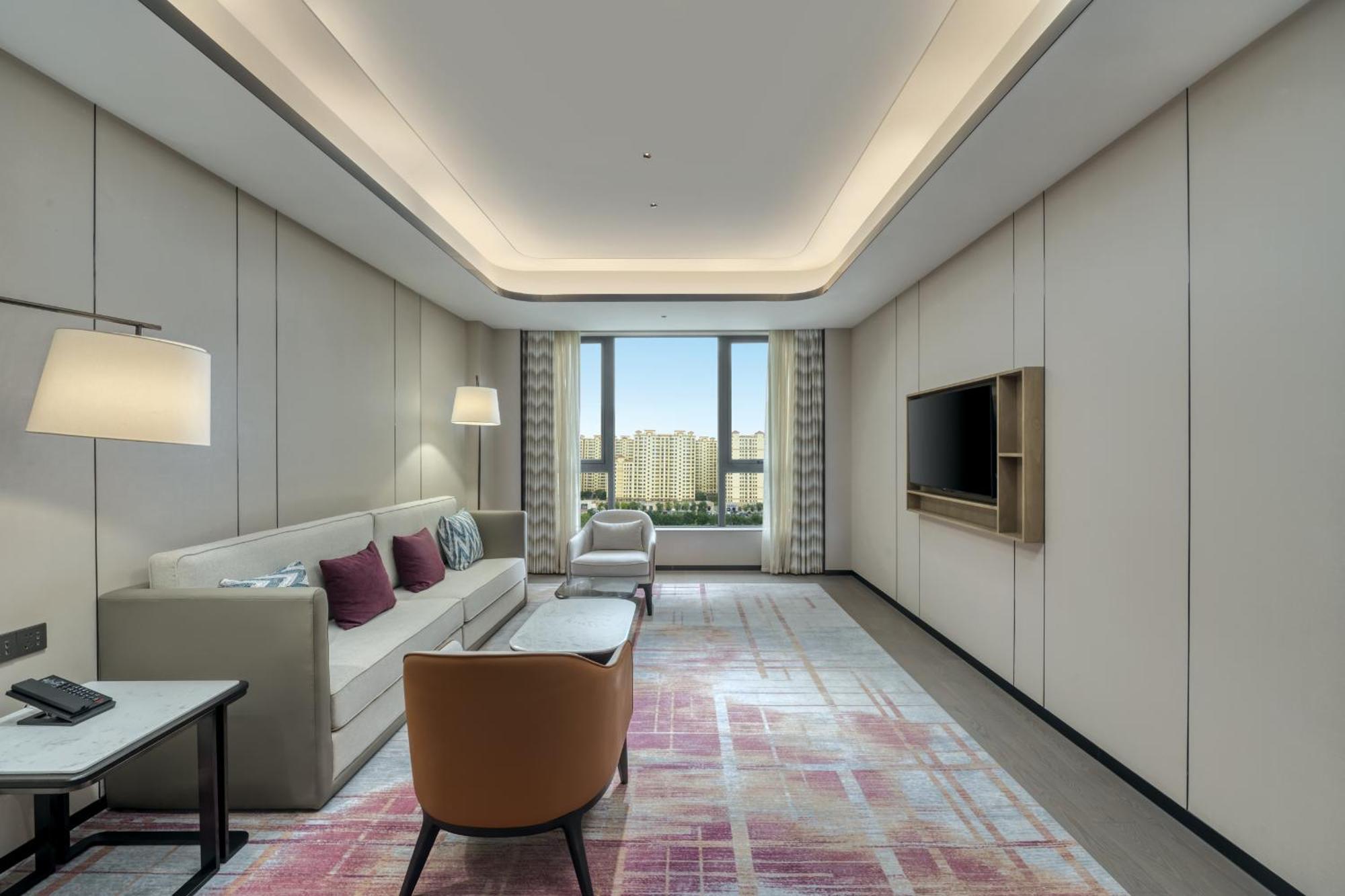 Отель Crowne Plaza Lanzhou New Area By Ihg Экстерьер фото