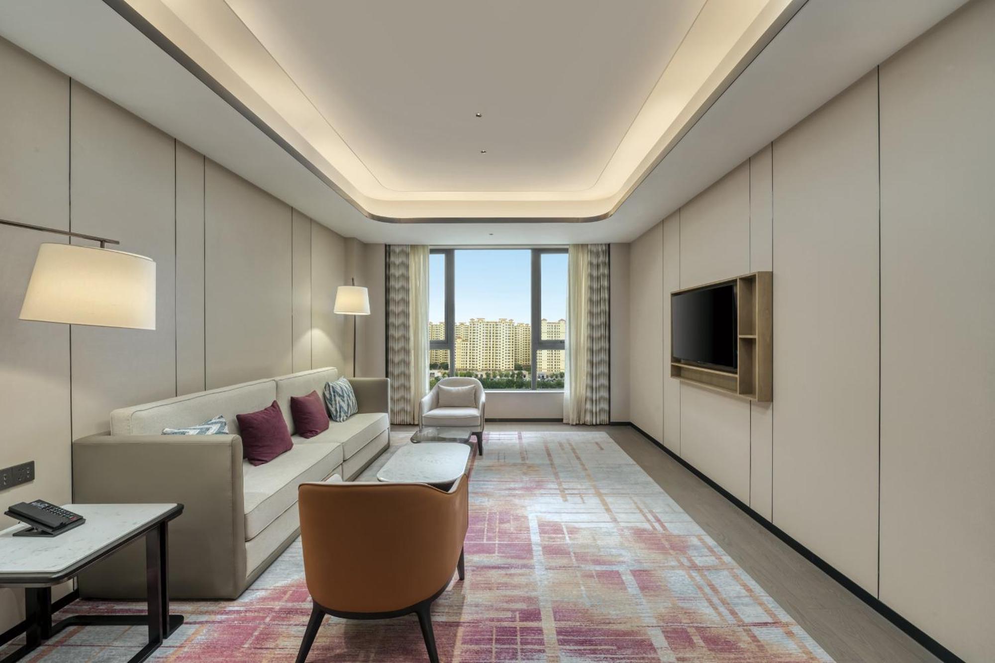 Отель Crowne Plaza Lanzhou New Area By Ihg Экстерьер фото