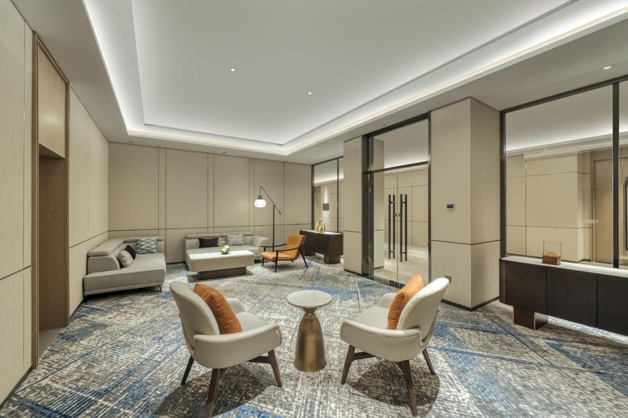 Отель Crowne Plaza Lanzhou New Area By Ihg Экстерьер фото